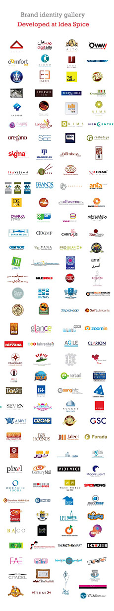 Brands developed at IdeaSpice